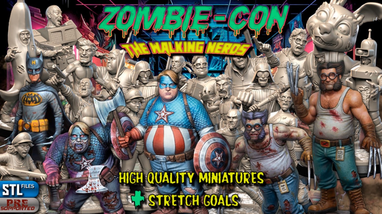 Zombie-Con - Fan made Zombicide- Falcata 3D Studio