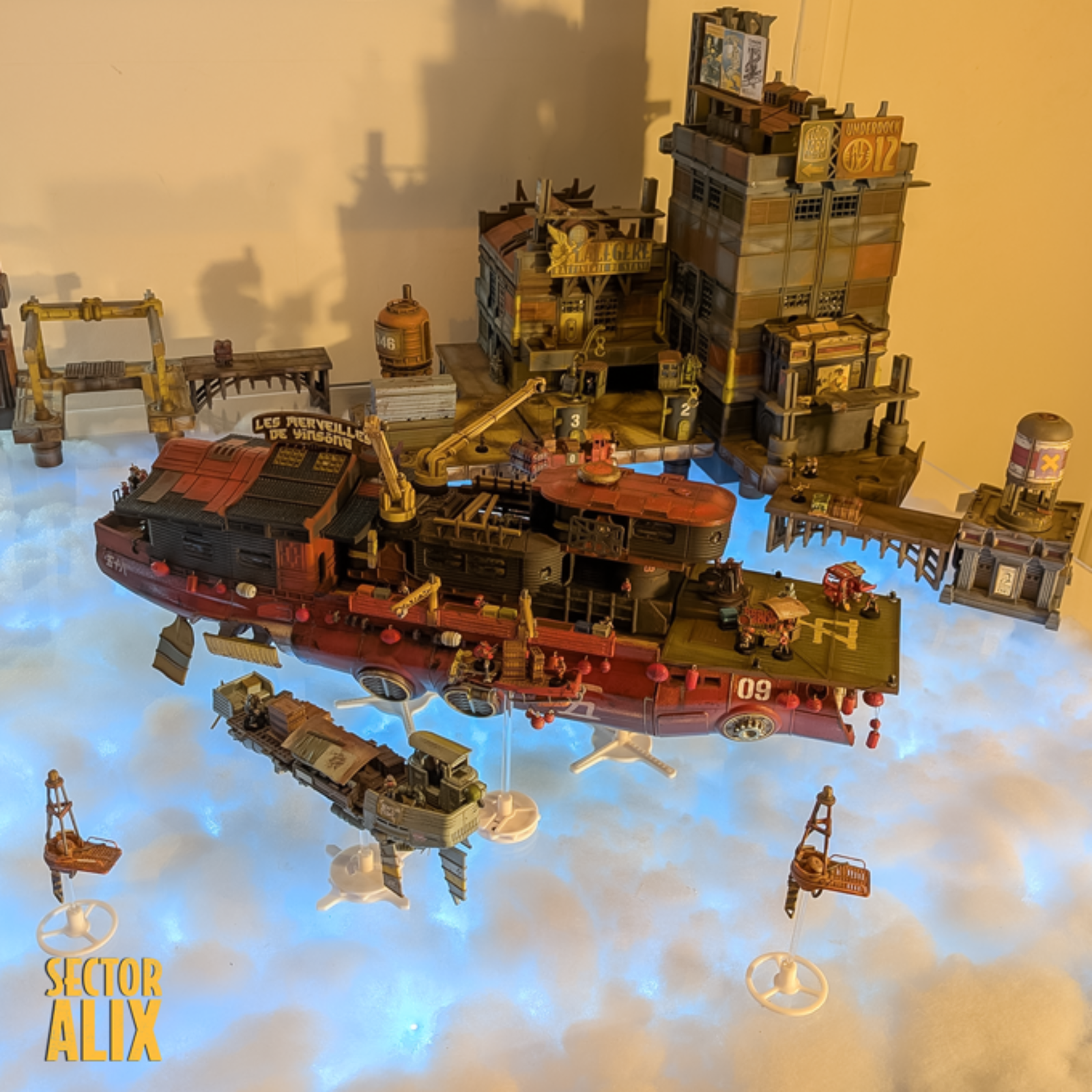 Sector AL-IX / Redlight Expansion Pack – Univers tactique et créatif avec l&rsquo;impression 3D