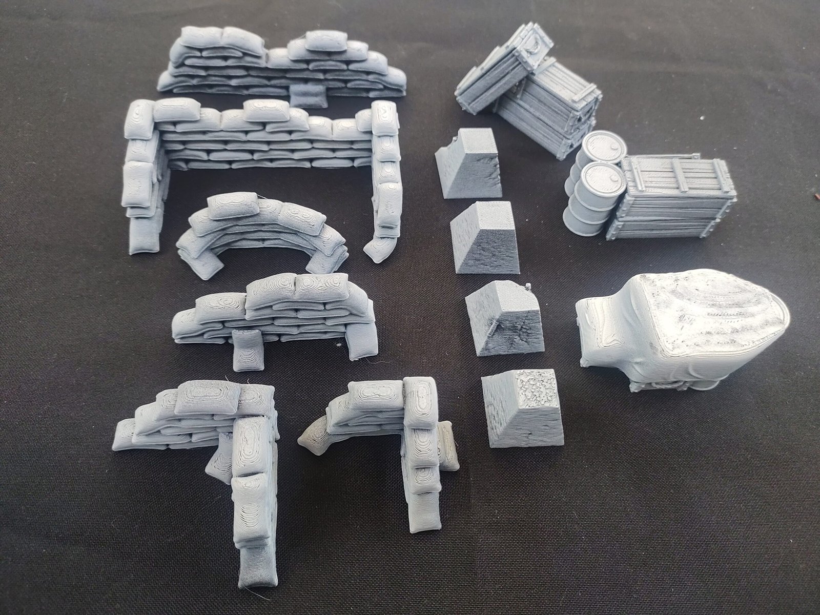 kit tranchées sac de sables et ravitaillement de Fabricator's Lair 4 kit tranchées sac de sables et ravitaillement de Fabricator's Lair