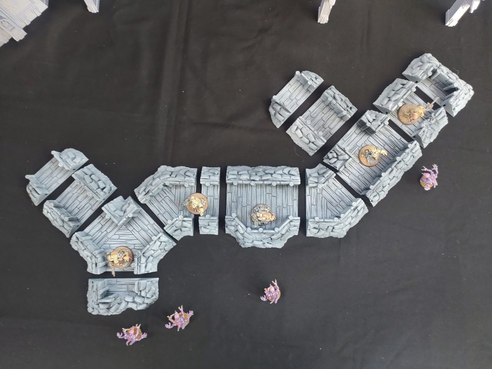 kit tranchées sac de sables et bois de Fabricator's Lair 8 kit tranchées sac de sables et bois de Fabricator's Lair