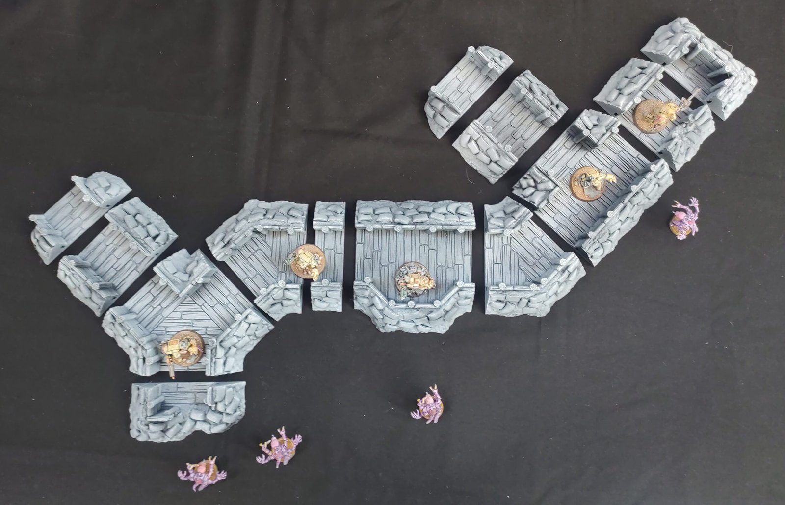 kit tranchées sac de sables et bois de Fabricator's Lair 9 kit tranchées sac de sables et bois de Fabricator's Lair