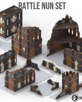 Home 2 Décor WTC Warhammer 40k Battle Nun Ruins
