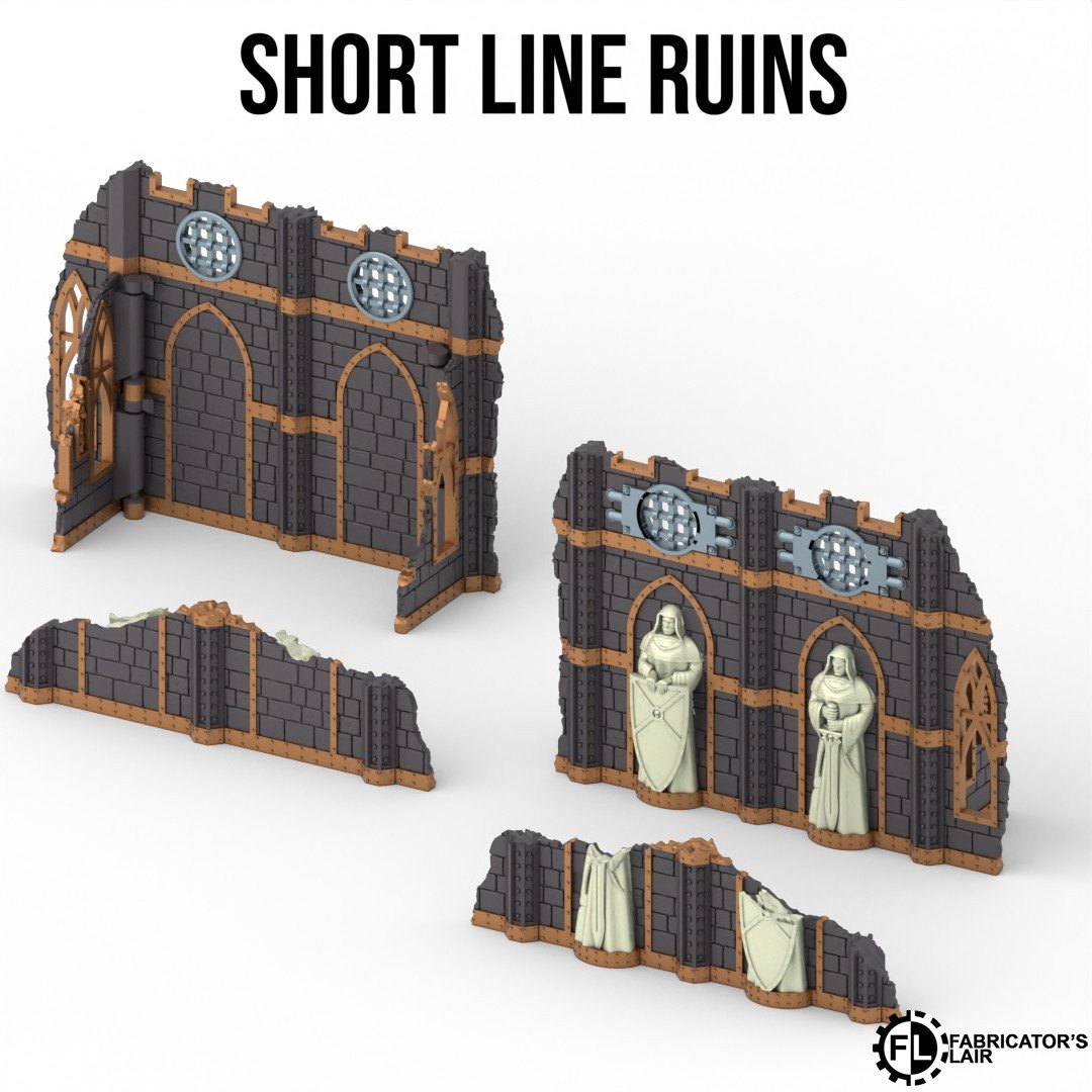 Décor WTC Warhammer 40k Battle Nun Ruins 12 Décor Warhammer 40k Battle Nun Ruins WTC