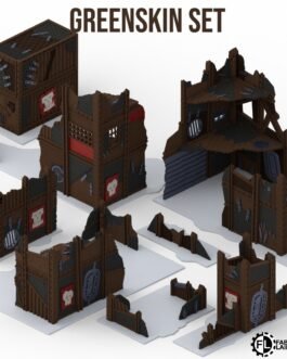 Décor WTC Warhammer 40k Greenskin Set